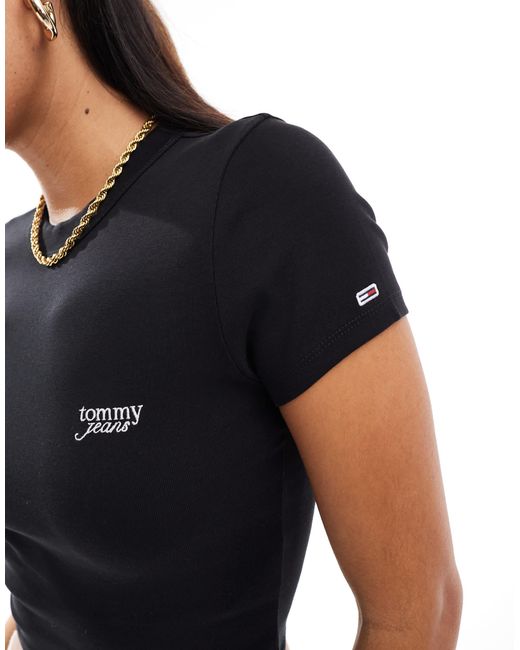 Tommy Hilfiger Blue Slim Script T-shirt