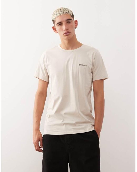 Camiseta Con Gráfico En La Espalda Rapid Ridge De -Neutro Columbia de hombre de color White