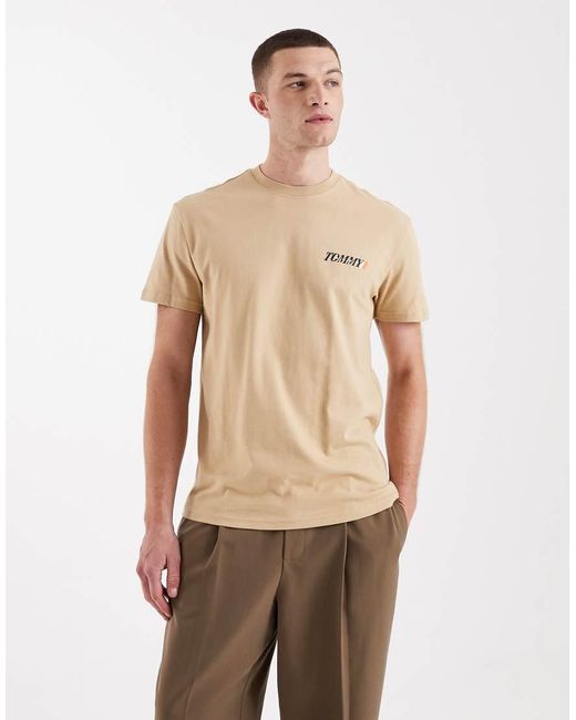 Tommy Hilfiger Natural Vintage T-Shirt for men