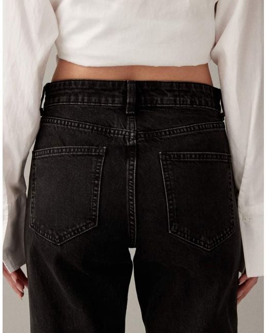 ASOS Gray 90s Straight Jeans