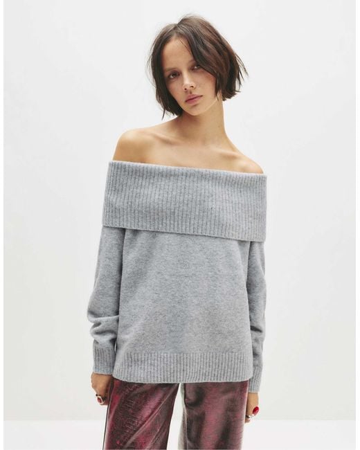 Pull&Bear Gray – pullover