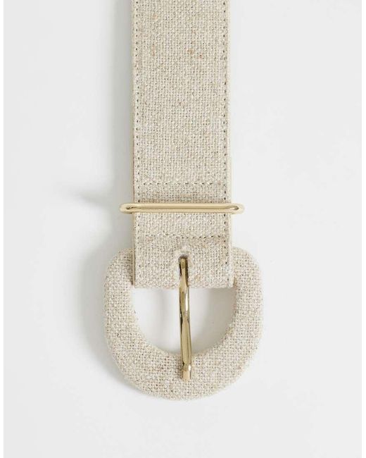 Mango Natural Woven Belt