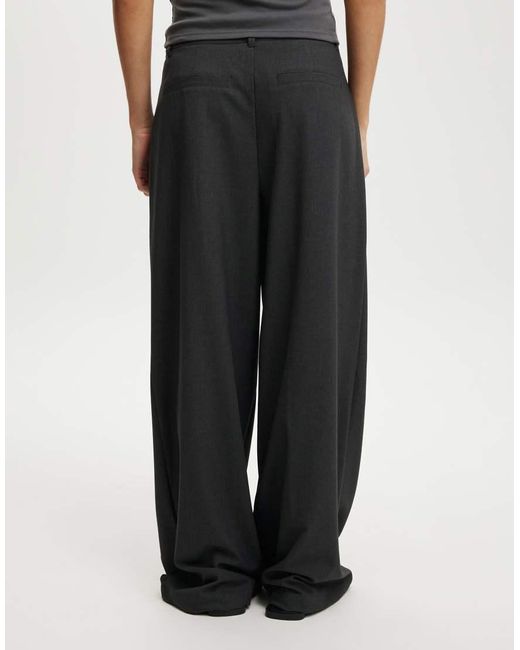 Cotton On Blue Izzy Pleated Suiting Pant