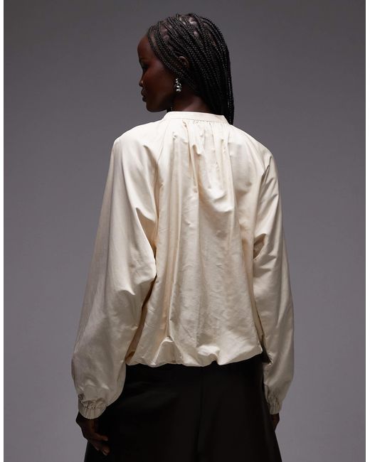 ARKET Gray Lightweight Bomber Jacket