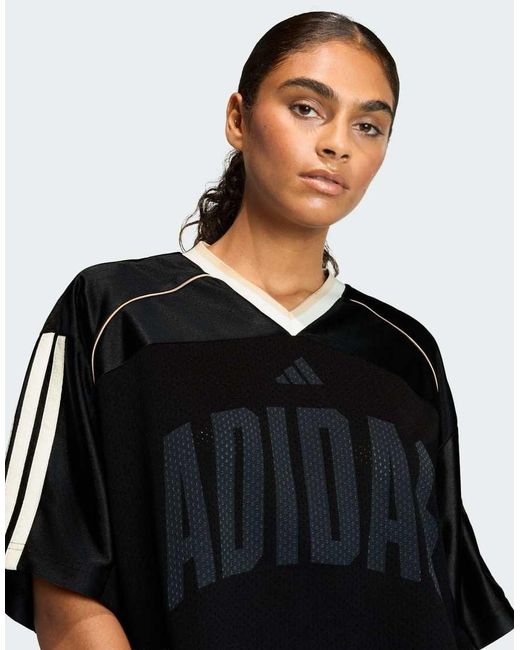 Adidas Originals Black Stadium Mesh T-Shirt