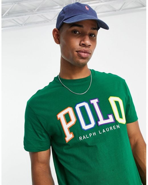 Camiseta Polo Ralph Lauren de hombre de color Verde | Lyst