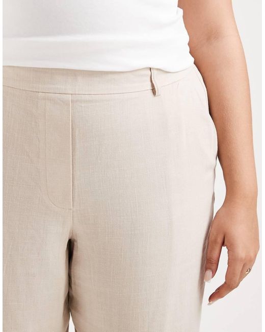 Pieces Plus Natural Pieces Curve Wide Leg Tailored Trouser Co-Ord