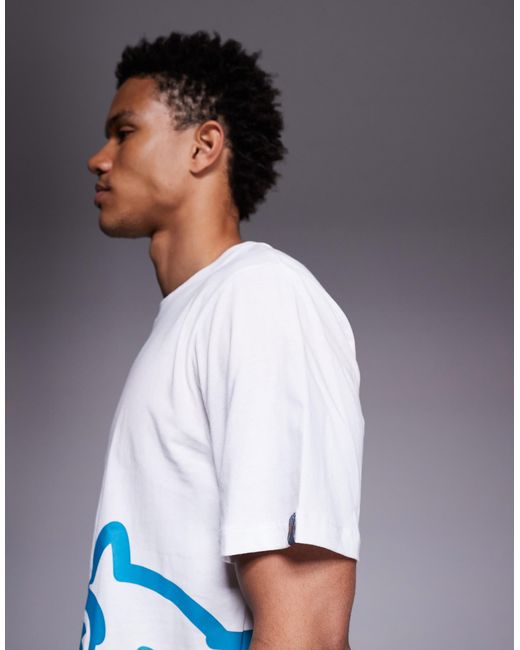 ICECREAM White Running Dog Heavyweight T-shirt for men