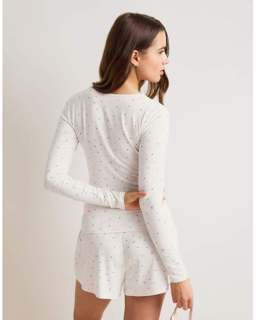 Tala Natural Soft Lounge Drawstring Pyjama Shorts