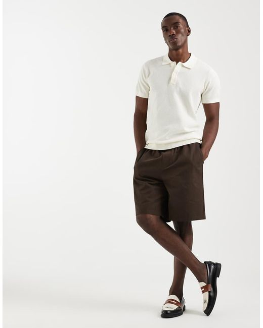 Polo di Blend in White da Uomo