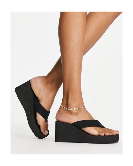 asos white wedges