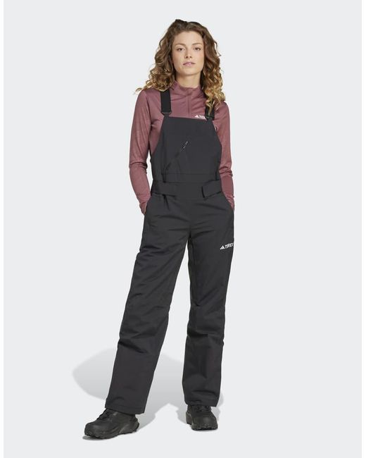 Adidas Blue Terrex Xperior 2L Insulated Bib Pants