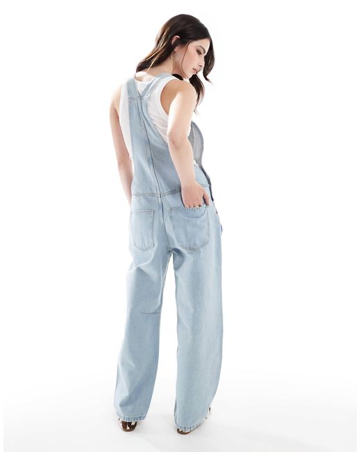 ASOS Blue Asos – latzhose
