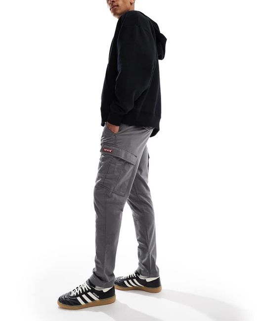 Levi's White Lo Ball Cargo Trousers for men