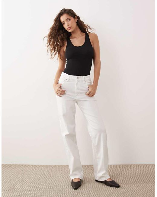 ARKET Black 4 Way Stretch Active Bodysuit