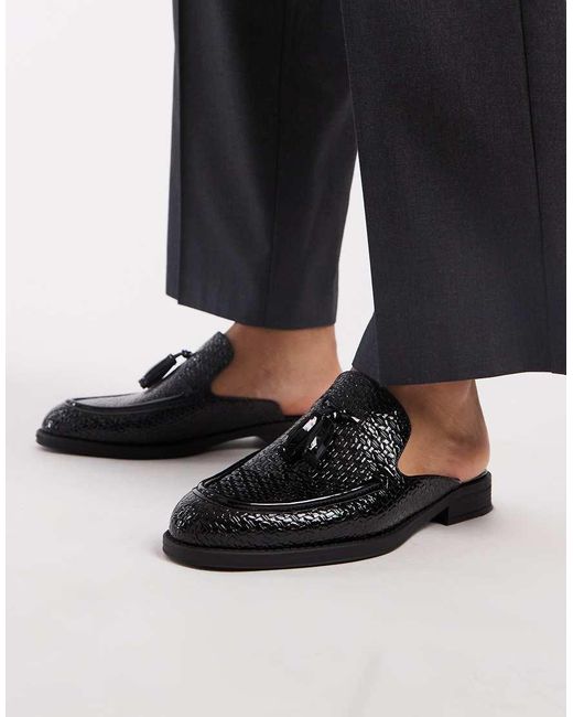 ASOS Loafermuiltjes in het Black voor heren