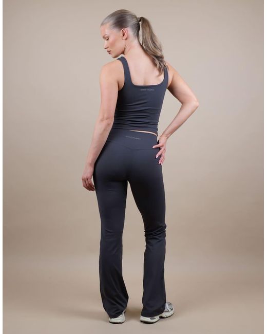 SIMMI Blue Square Neck Tank Top