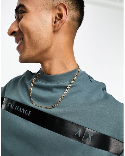 Armani Exchange – sweatshirt in Blue für Herren