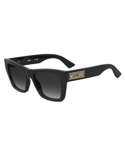 Moschino Black Moschino Square Framed Sunglasses