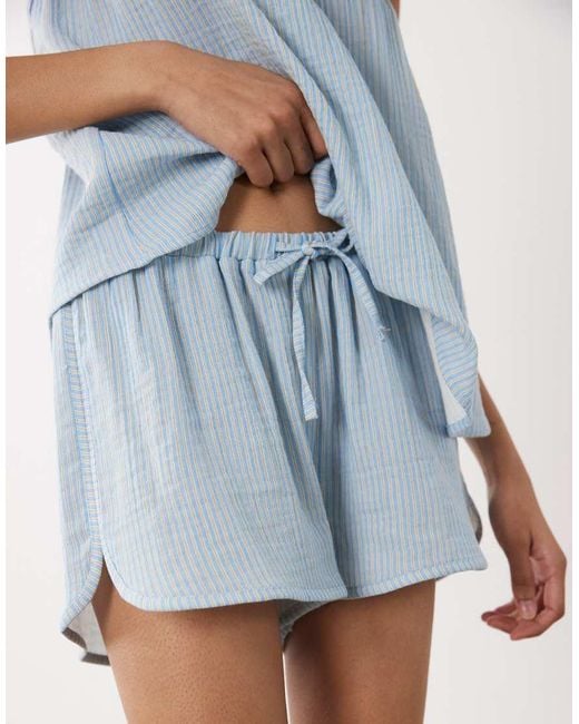ASOS Blue Pull On Shorts