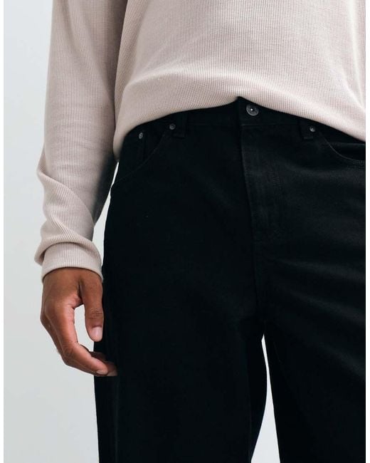 ASOS White Essential baggy Jeans for men