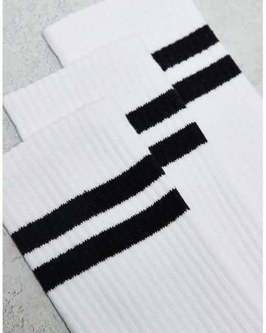 Cotton On Cotton on – 3er-pack basic-socken in White für Herren