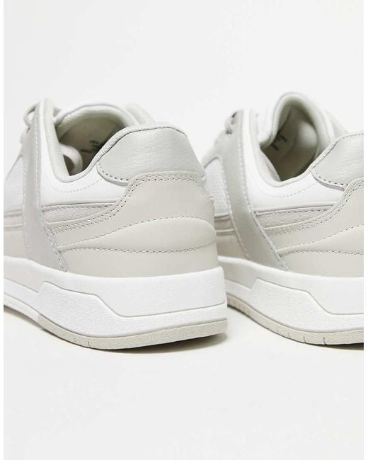 ASOS Blue Multi Panelled Trainers for men
