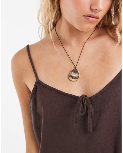 Vero Moda Multicolor Tie Front Cami Mini Dress