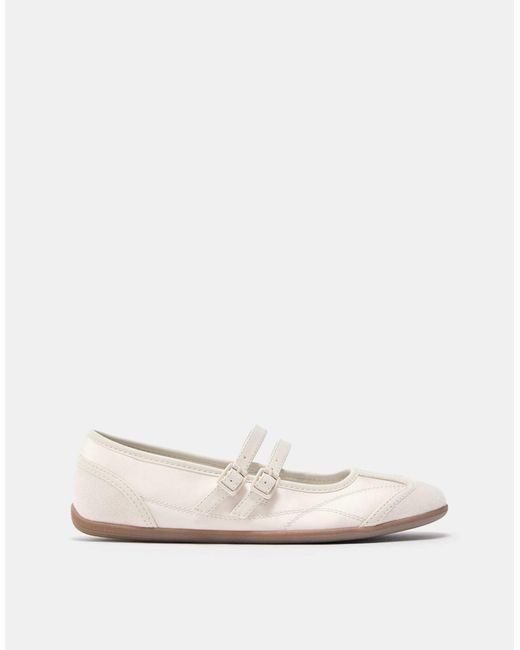 Pull&Bear Natural – sport-ballerinas