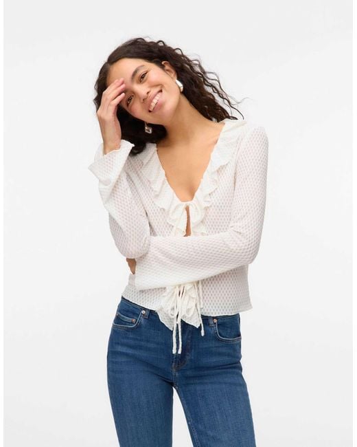 Vero Moda White – oberteil