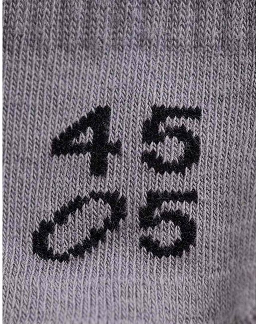 4505 Natural Icon 2 Pack Non Slip Grip Pilates Crew Socks