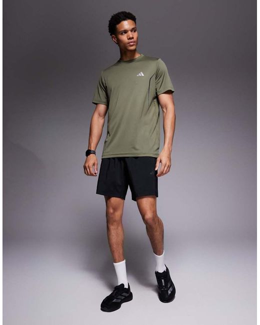 Adidas Originals Gray Adidas Training Climacool T-shirt for men