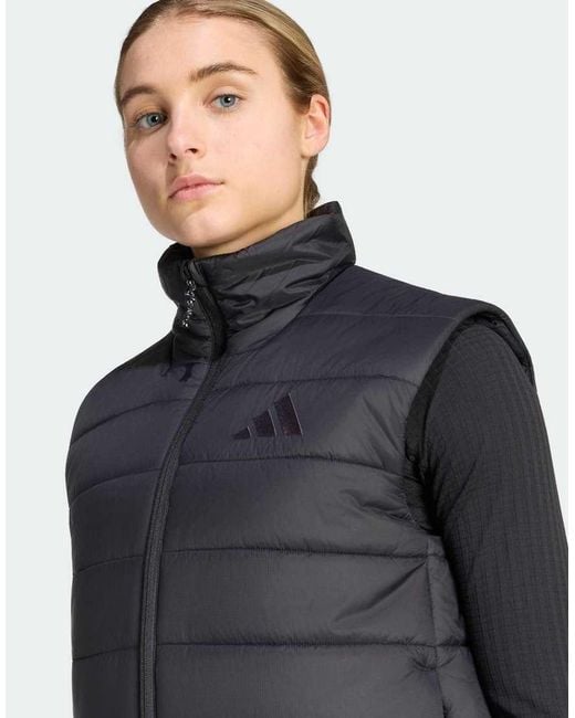 Adidas Originals Gray Terrex Multi Essentials Climawarm Padded Vest
