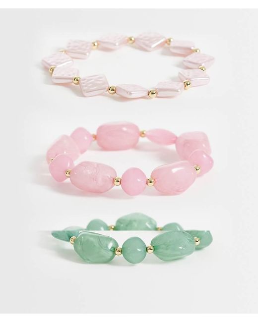 Cotton On Green 3 Pack Bracelets