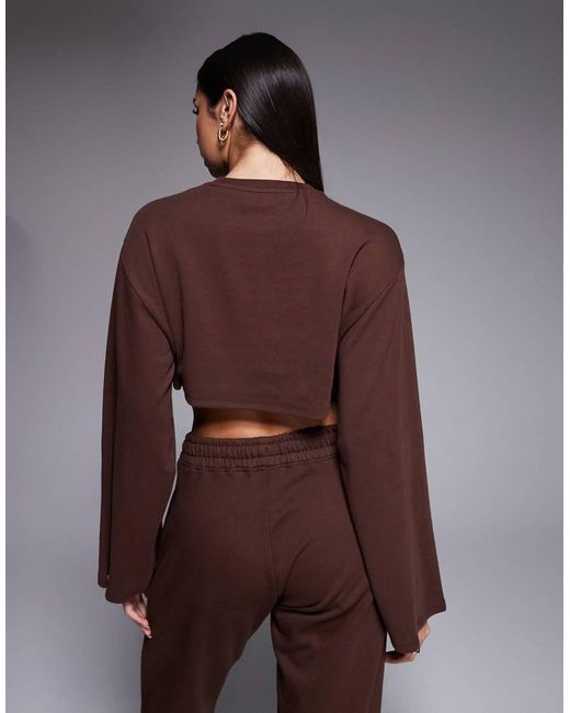 HUGO Brown Daleisy Co-ord Sweats