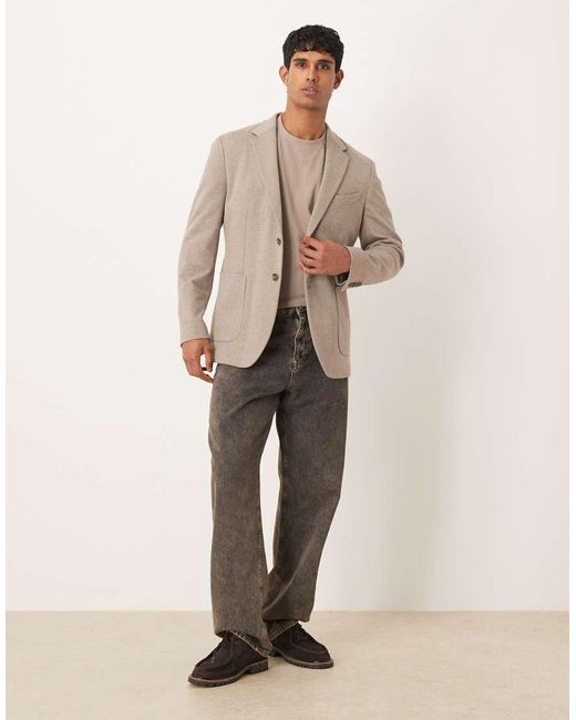 Mango Natural Tweed Balzer for men