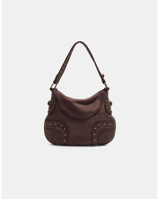 Stradivarius Brown – schultertasche