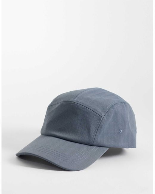 ASOS Blue Nylon Tech Cap for men