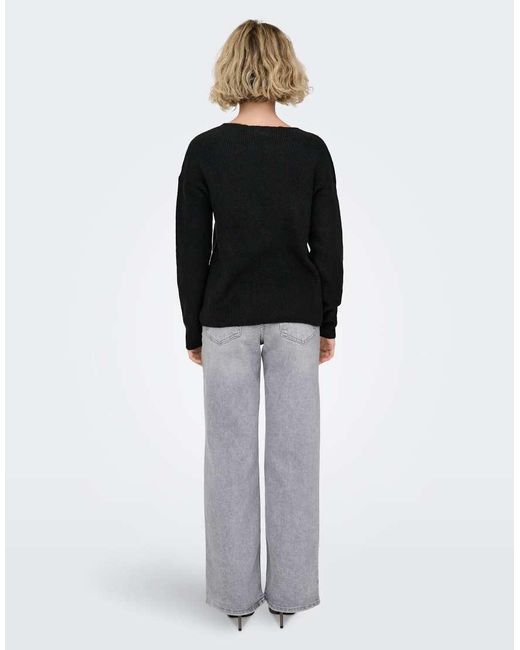 ONLY Black Knitted Pullover