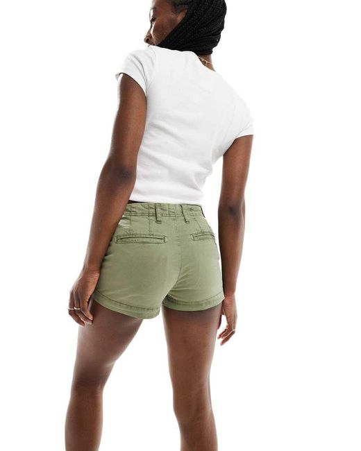 Superdry Green Chino Hot Shorts