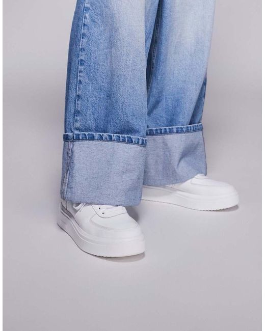 Steve Madden Blue Flynn Trainer for men