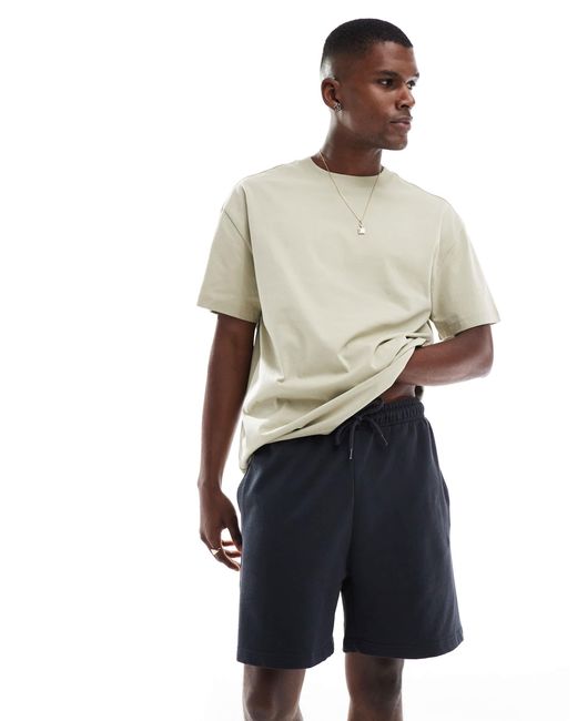 Jack & Jones Blue Loose Fit Sweat Short for men