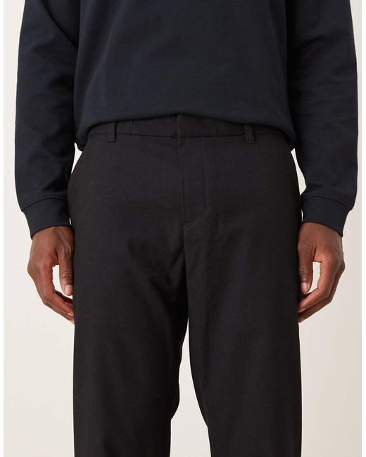 Mango Blue Slim Fit Joggers for men