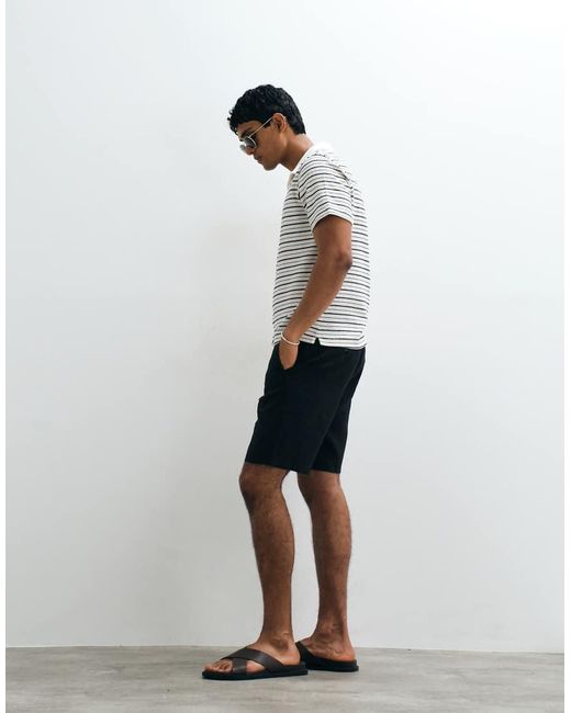 Mango Gray Tailored Short for men