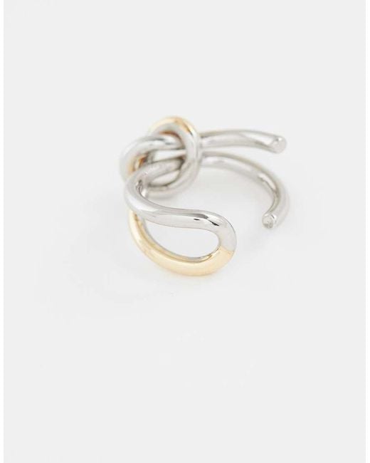 Reclaimed Vintage Natural Unisex Knot Ring