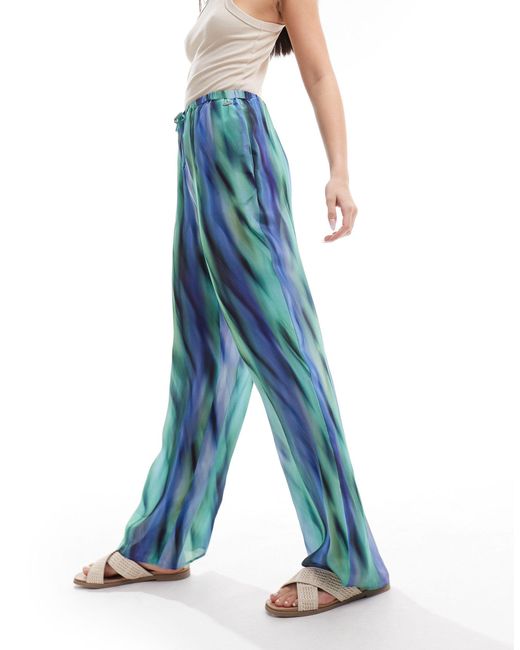 Pantalones con estampado Armani Exchange de color Blue