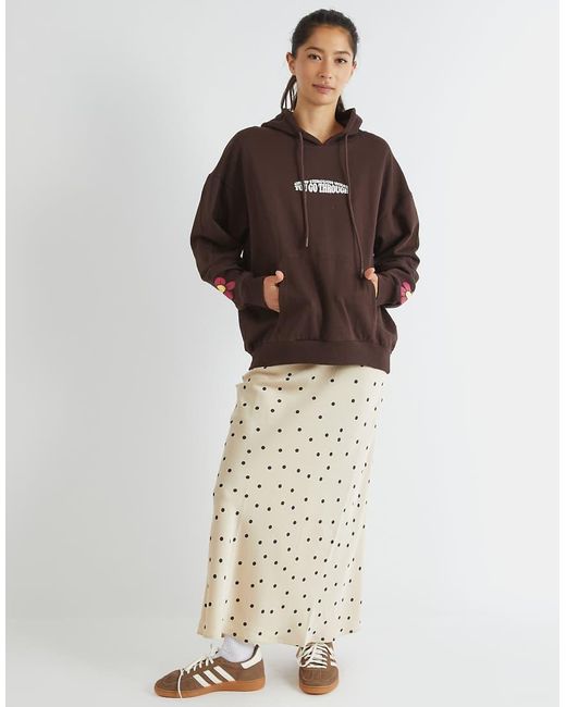 Skinnydip London Gray London Grow Through What You Go Through Hoodie