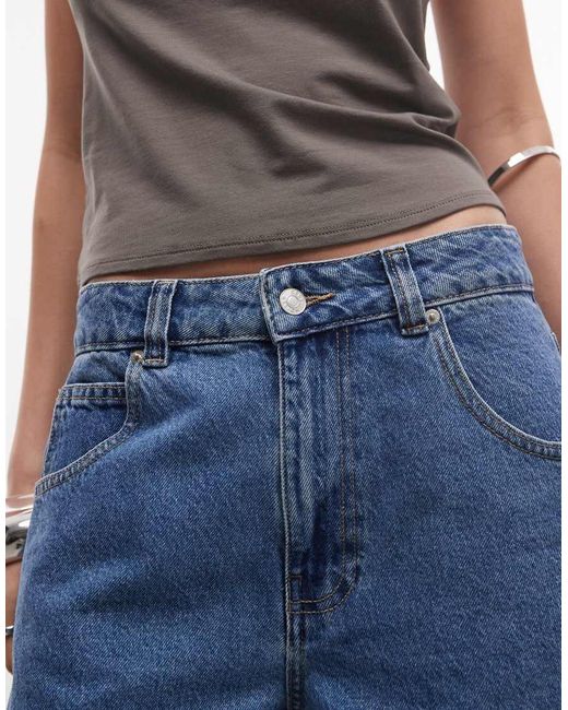 ASOS Blue Longer Bermuda Short