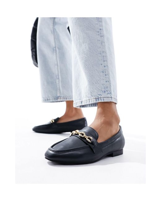 ASOS Blue Macaroon Chain Loafer