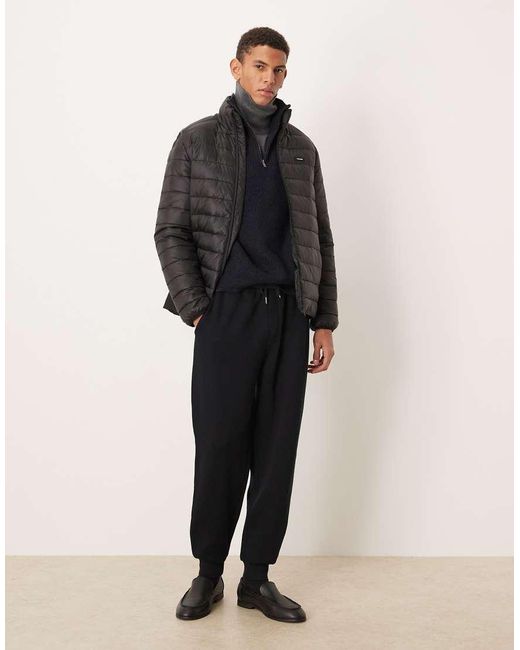 Calvin Klein Gewatteerd Jack in het Gray voor heren